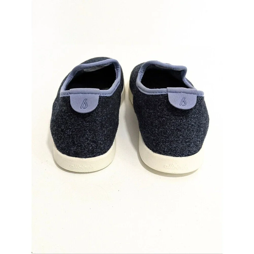 Allbirds Navy Blue Wool Loungers / Slip On Loafers - Size 5 Womens